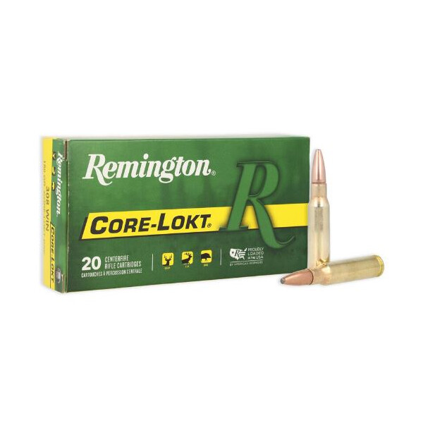 Remington 308 Win. - 180gr Core Lokt
