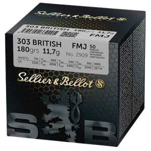 S&amp;B 303 British 180gr.FMJ