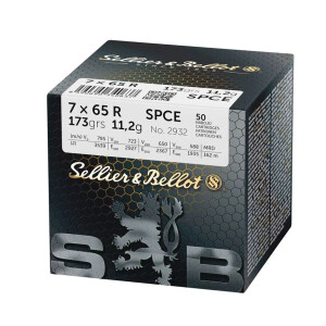 S&amp;B 7x65R - 11,2 - SPCE (50pcs)