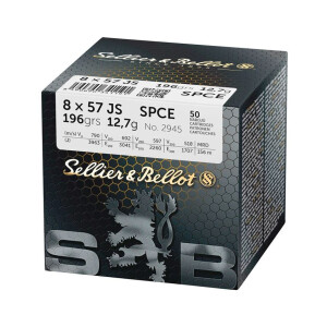S&B 8x57 IS - 12,7g - SPCE (50er)