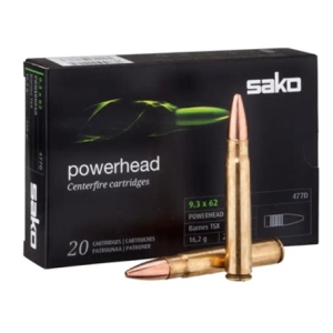 Sako 9,3x62  - 250gr - Powerhead ( Sans plomb )