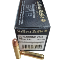 S&B 30 M1 - 110gr. FMJ 1000 St.