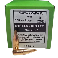 S&B .308 - 180gr FMJ BT 1000 Pcs.