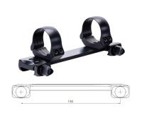ERA One piece tip-off mounts with triangular nut for Picatin