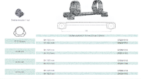ERA One piece tip-off mounts with triangular nut for Picatin