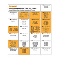 Lyman Brass Smith Case Trim Xpress Bushings # 11 2