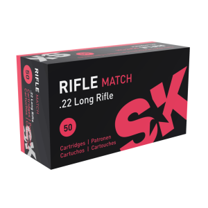 SK Rifle Match .22 50 pcs.