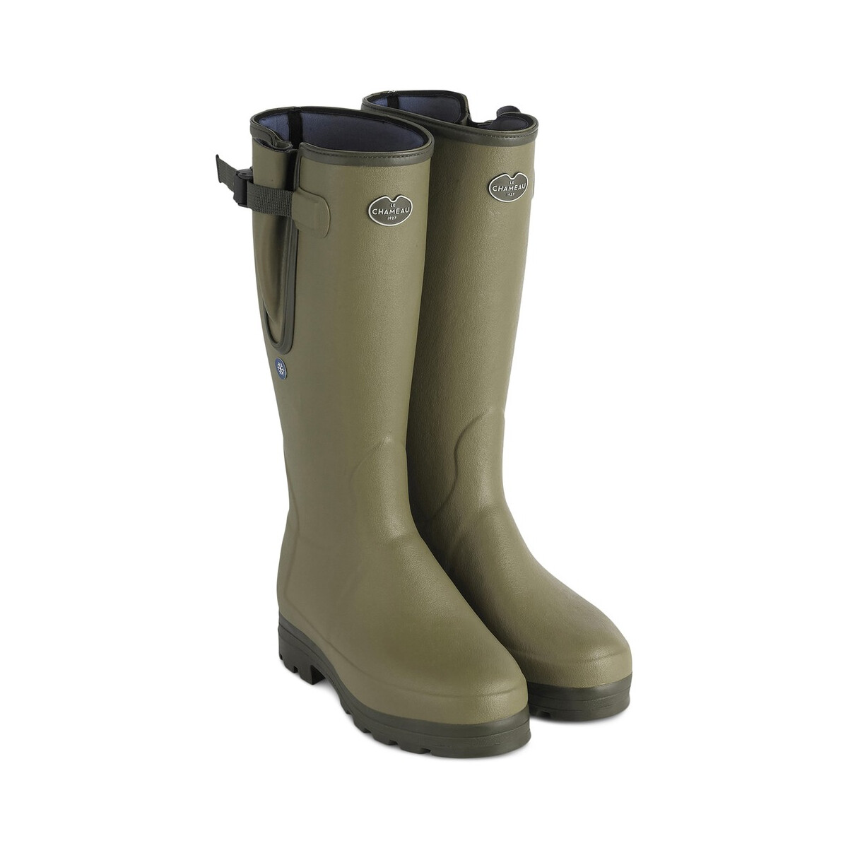 Bottes En Caoutchouc Parforce Avec Doublure Néoprène 4mm - Imperméables, Chaudes | Pour La Chasse, Le Travail, Jardinage