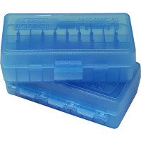 MTM Patronenbox P50-38 (CL-Blue) 1 St.