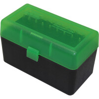 MTM Patronenbox RM 50 (grün/schwarz) 1 S