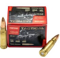 Norma 7,62x39 Tactical - 124gr. FMJ gallery