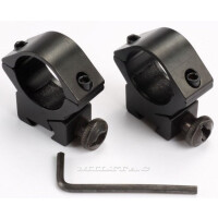 Scope mount rings 11mm / Ø 1" / H 11mm 2