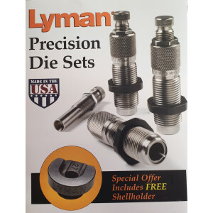 Lyman Carbide Die Set 38 Spec. / 357 Mag. with Shell Holder