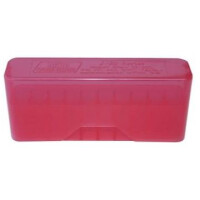 MTM Ammo box J 20 L (Red-clear) 1 Pc.