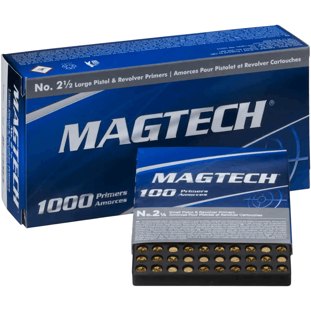 Magtech Electrical Magtech Large Pistol 2 1/2 Amorces – Rechargement