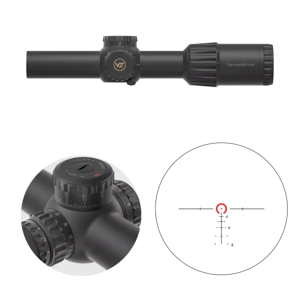 Vector Optics SCOC-38 Forester 1-8x24 SFP riflescope