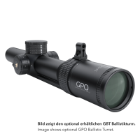 GPO Spectra 8x 1-8x24i Riflescope – G4i Reticle, with Rail