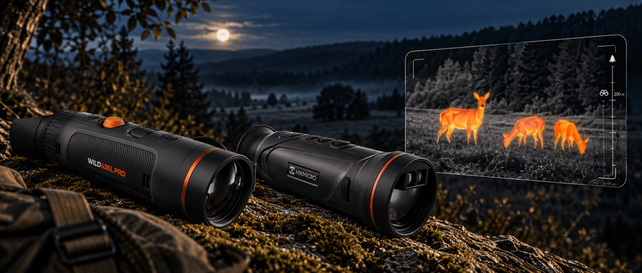 Comparatif de caméras thermiques pour la chasse